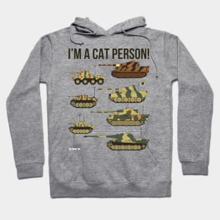 Im a cat person (7 German cats) Hoodie